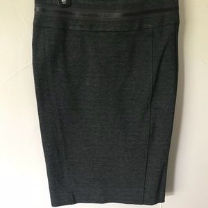 MADE IN ITALY SPORTSTAFF gray stretch skirt